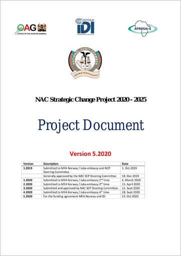 NAC Strategic Change Project 2020-2025 Project Document