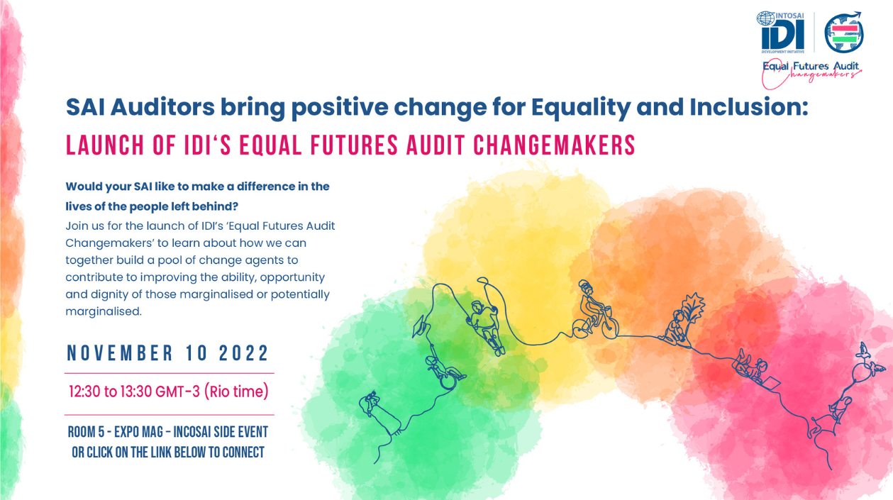 Launch of IDI ‘ Equal Futures Audits