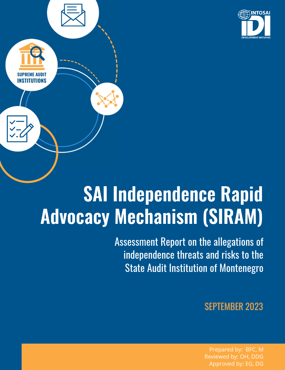 Cover image for SAI Independence Resource Kit for In-Country Donor Staff