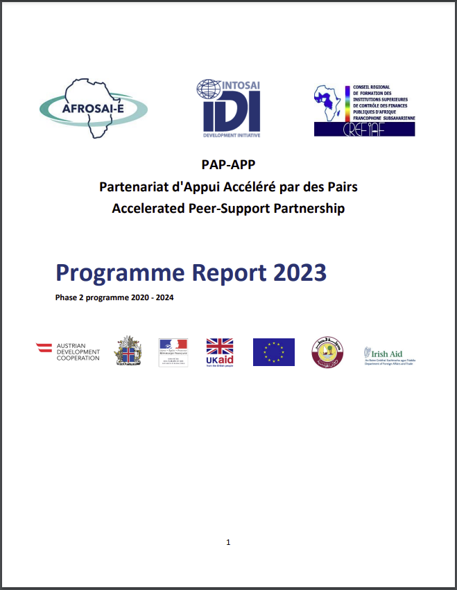 Cover image for the PAP-APP Programme Document Phase 2: 2022-2024