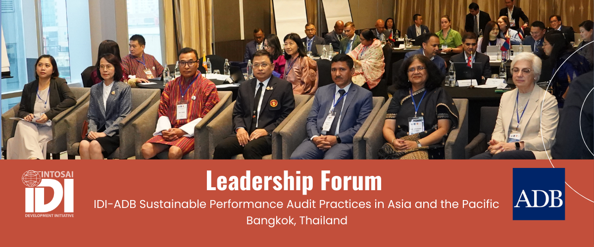 Supreme Audit Institutions' leadership reflects on progress in advancing sustainable performance audit practices, with a focus on quality and audit impact