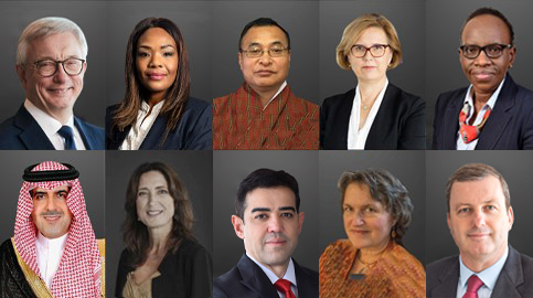 Headshots of IDI Board members