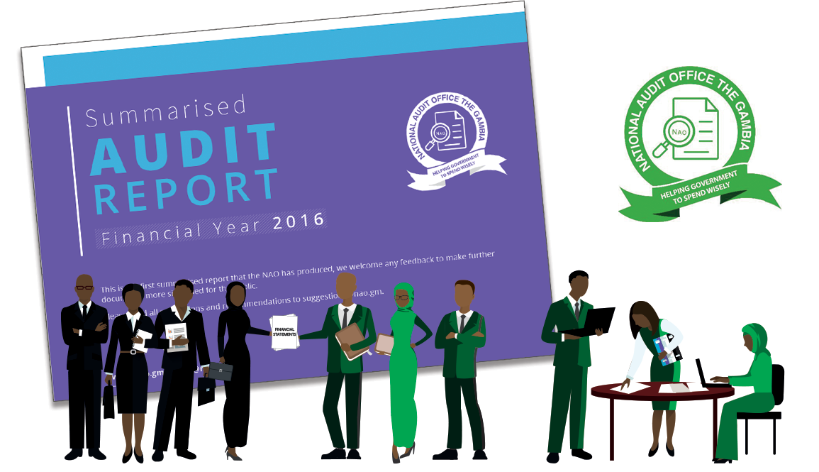 National Audit Office of The Gambia launches first ever summarised audit report