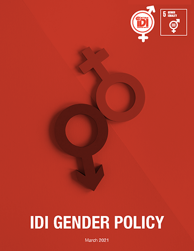 IDI Gender Policy Cover