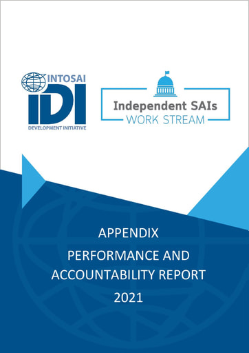 IDI Performance and Accountability Report 2021 Appendix: Independent SAIs Cover