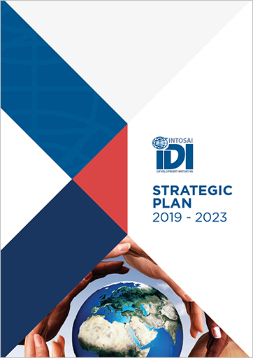 Cover image of IDI Strategic Plan 2019-2023 