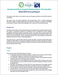 2018-2019 Annual Report cover