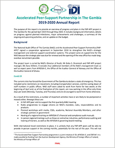2019-2020 Annual Report cover