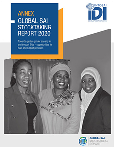 Global SAI Stocktaking Report 2020: Gender Annex cover