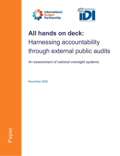 All hands on deck: Harnessing accountability through external public audits