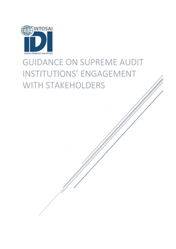 IDI SAIs Engaging With Stakeholders Guide