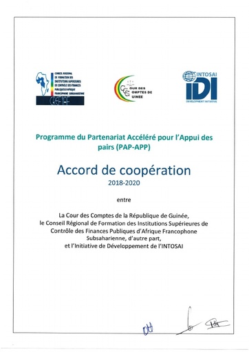 Signed Cooperation Agreement Guinee