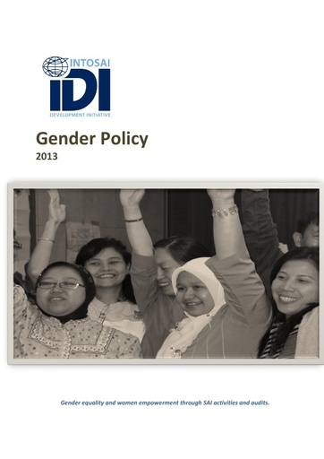 IDI Gender Policy Final